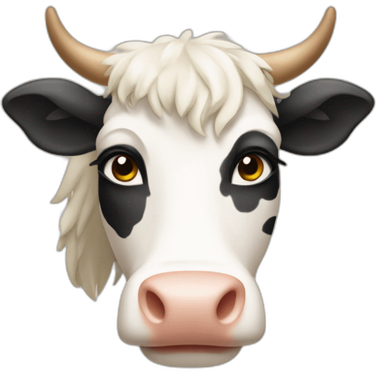 Vache Chloé emoji