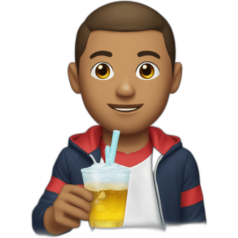 Kilian mbappe drink bear emoji