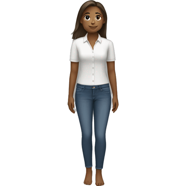 full body girl community manager emoji