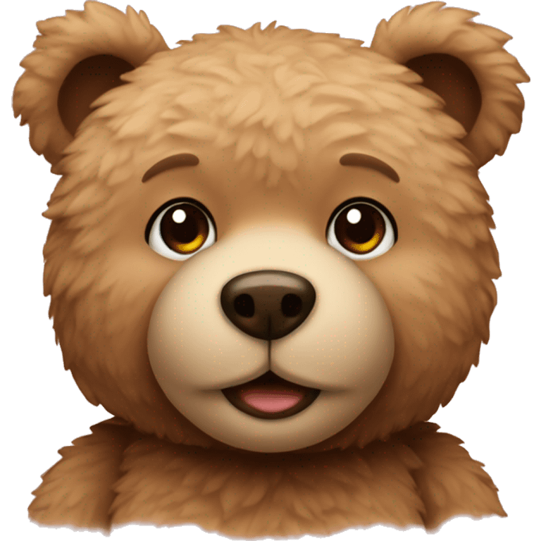 Teddy bear emoji