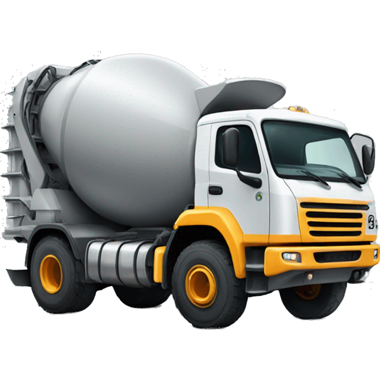 concrete-mixer truck emoji