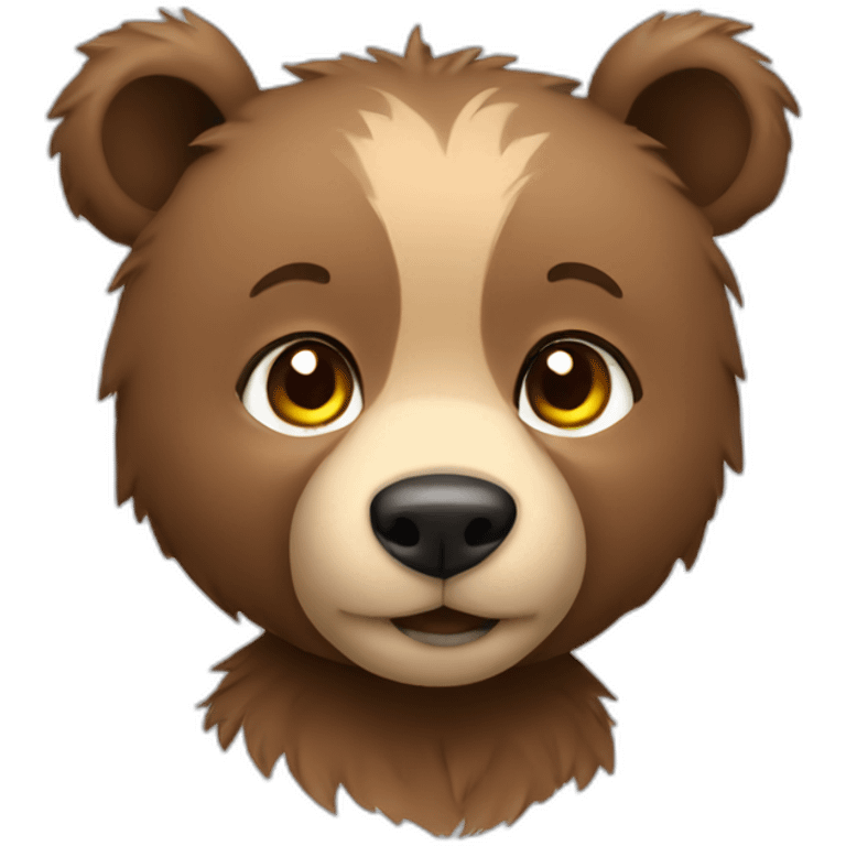 Bear cub emoji