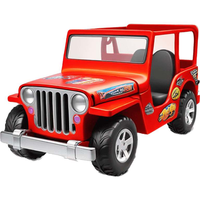 Hot wheels Premium Barbie 1941 Willy’s jeep  emoji