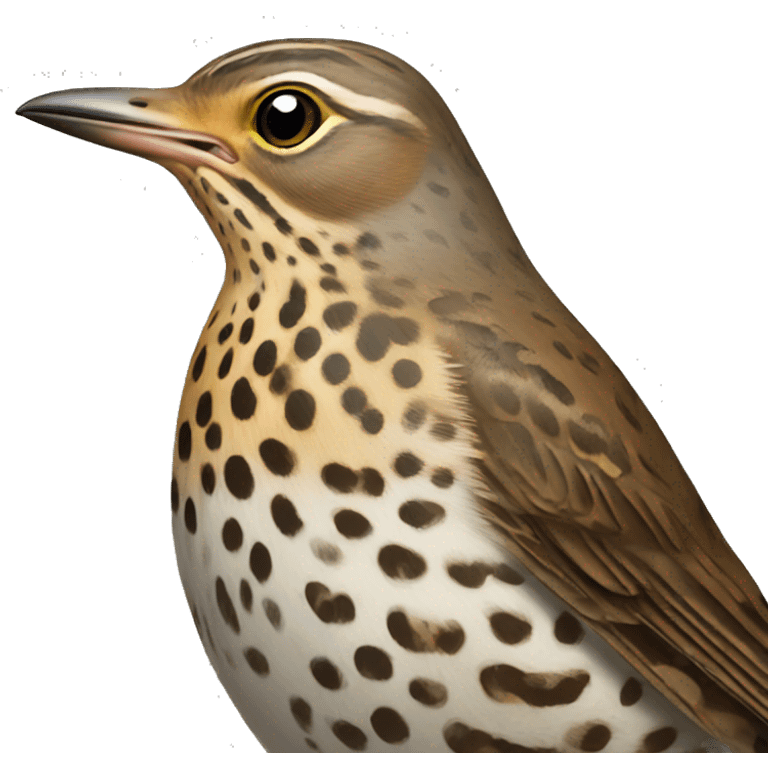 Song thrush. emoji