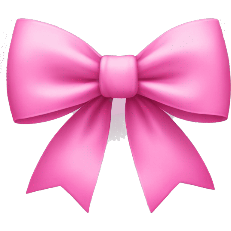 Pink bow emoji