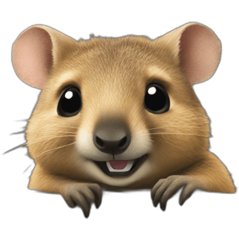 quokka wallaby grab car handle emoji