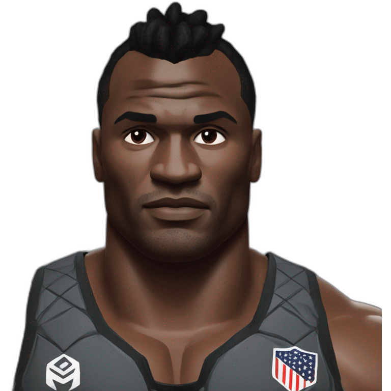 Francis Ngannou emoji