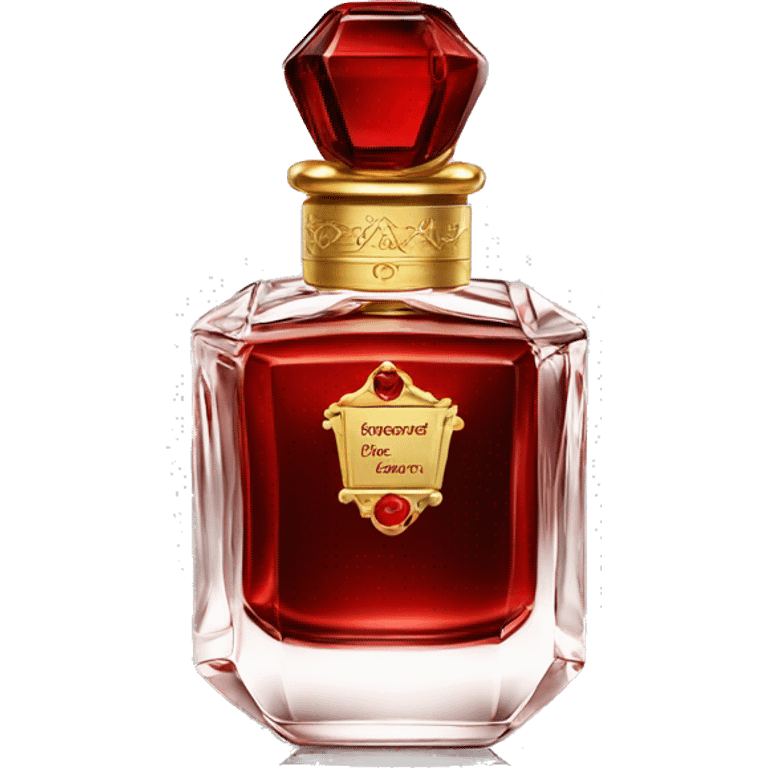 Baccarat rouge perfume emoji