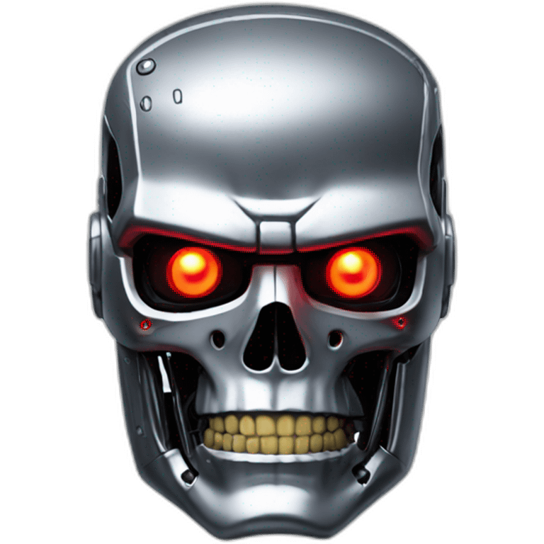 terminator face t-800 emoji