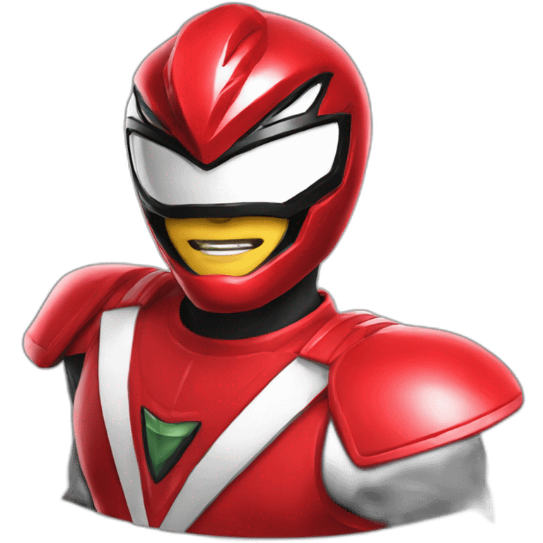 evil power ranger red emoji