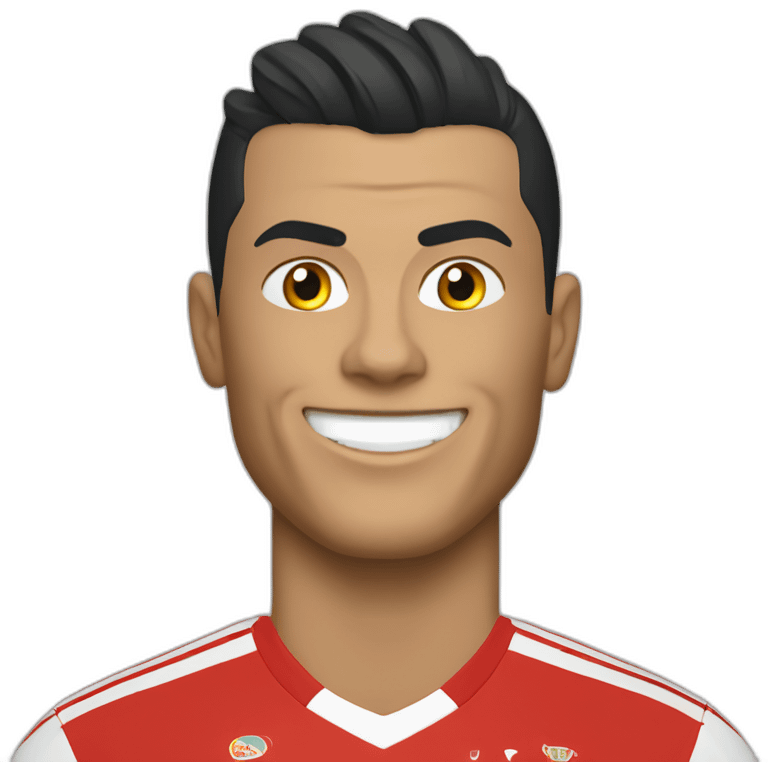 Cristiano Ronaldo coupe du monde emoji