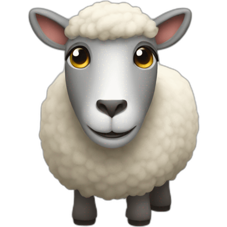 sheep donkey emoji