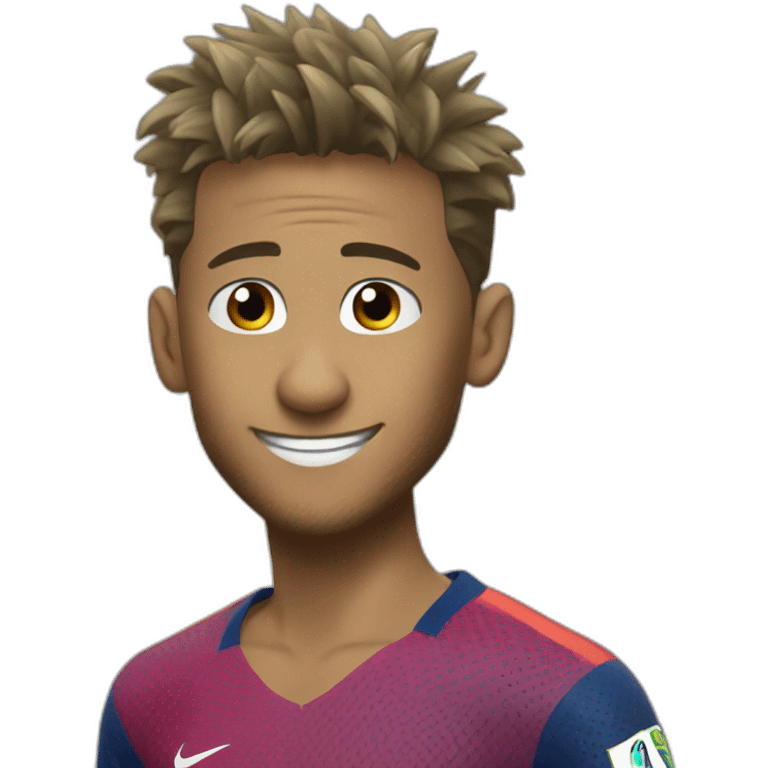 Neymar saying hi emoji