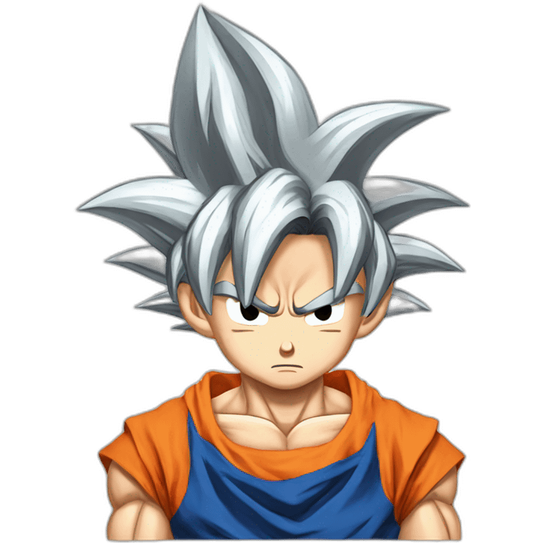 goku triste emoji