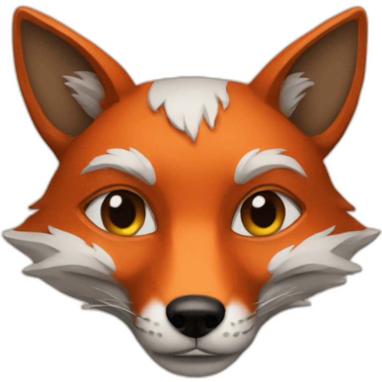 fox with mask emoji