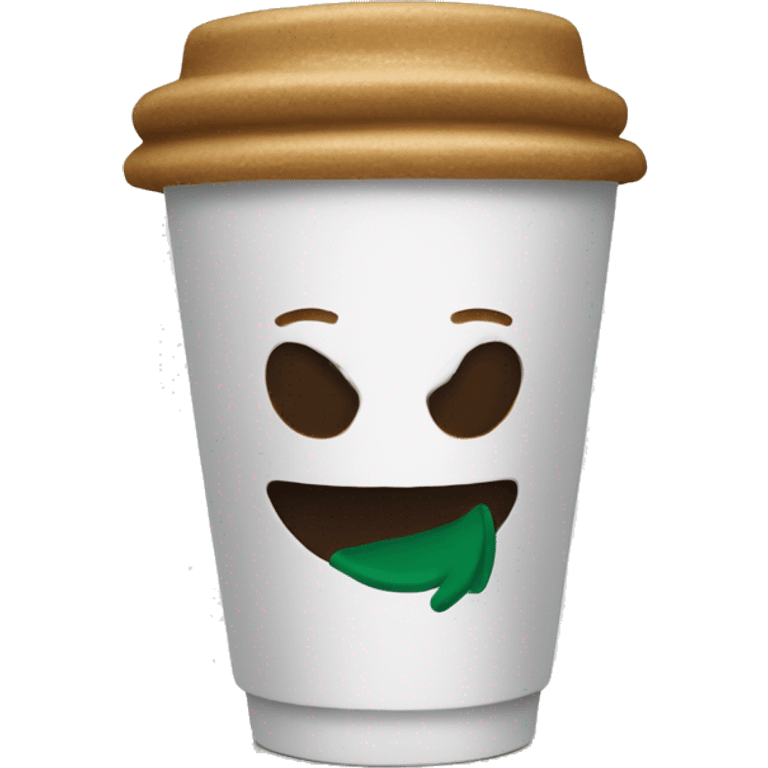 Starbucks cup emoji