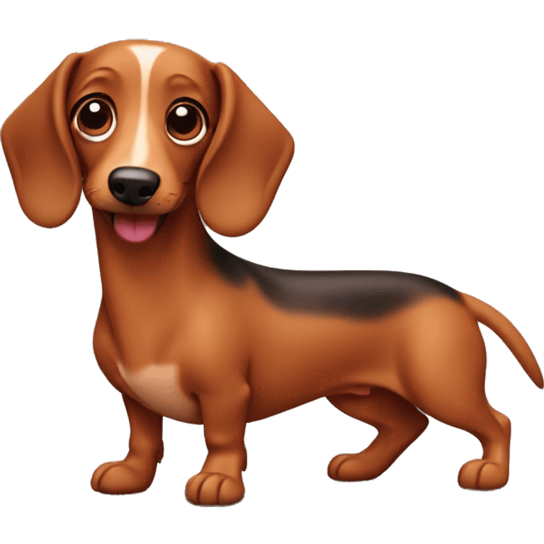 Sausage dog emoji