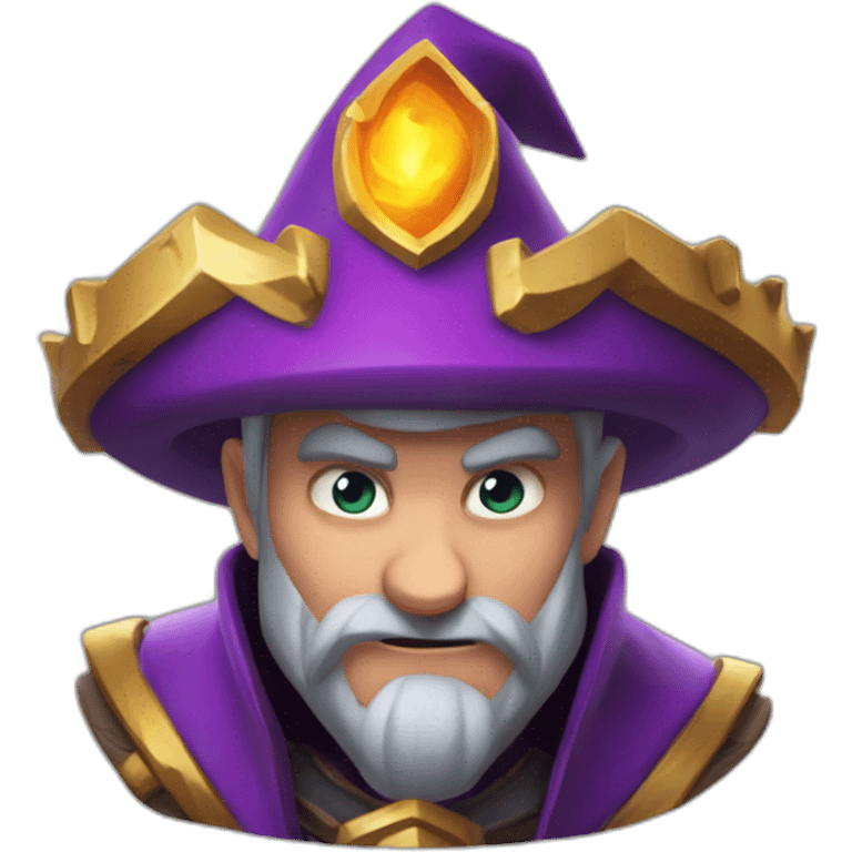 Sorcier clash royale emoji