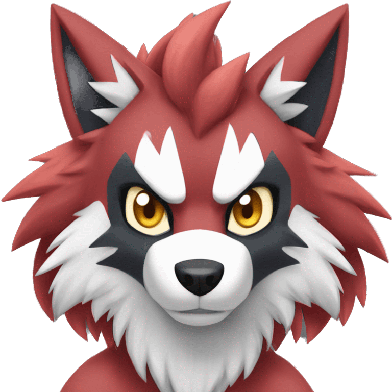  Incineroar Zoroark Lycanroc Fakemon emoji