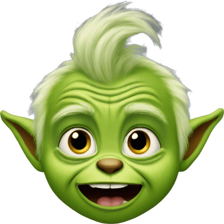 Baby grinch emoji