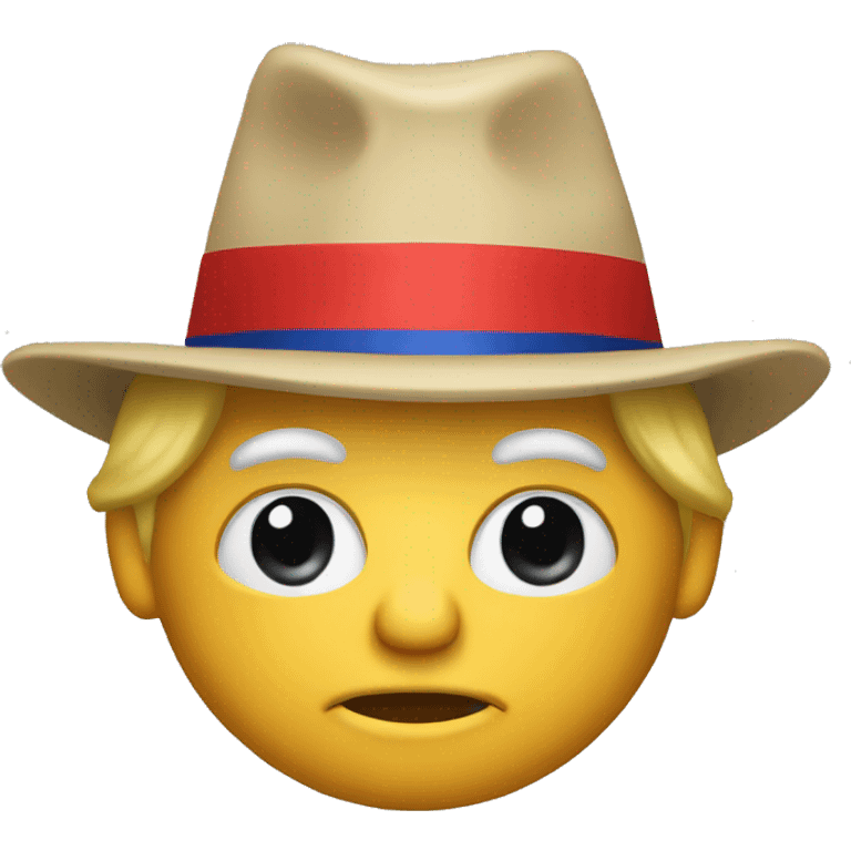 Trump with hat  emoji