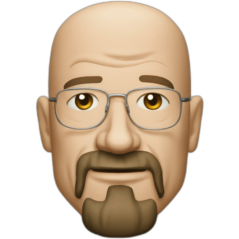 D’haltères White of breaking bad emoji