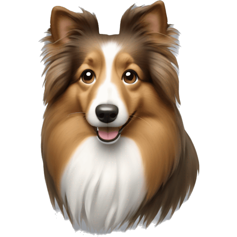 Sheltie dog  emoji