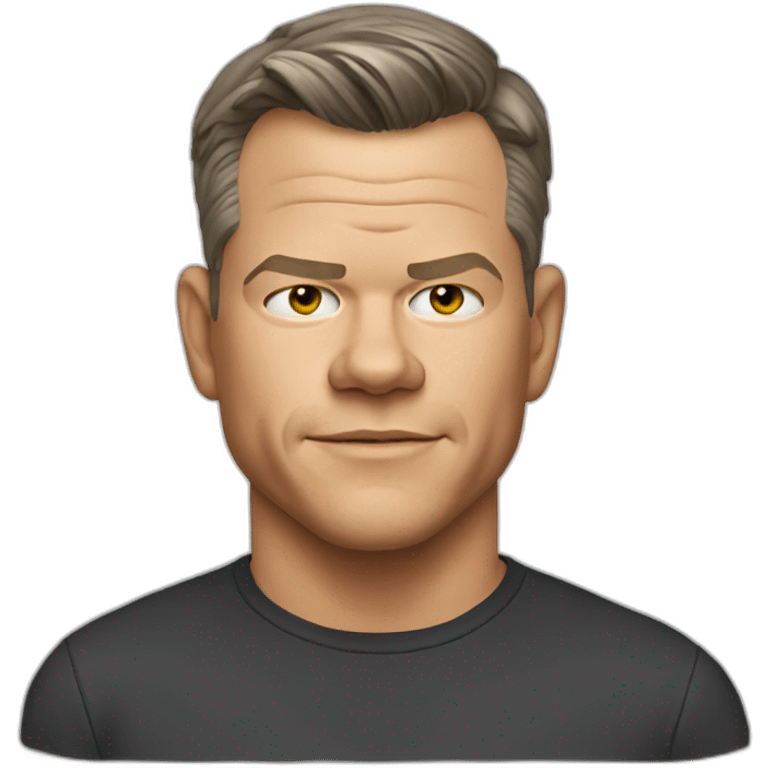 matt damon emoji