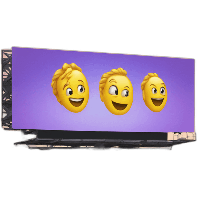 billboards emoji