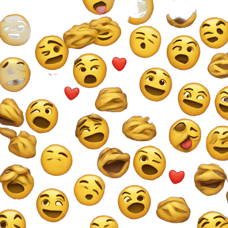 Emoji de cara con besos emoji