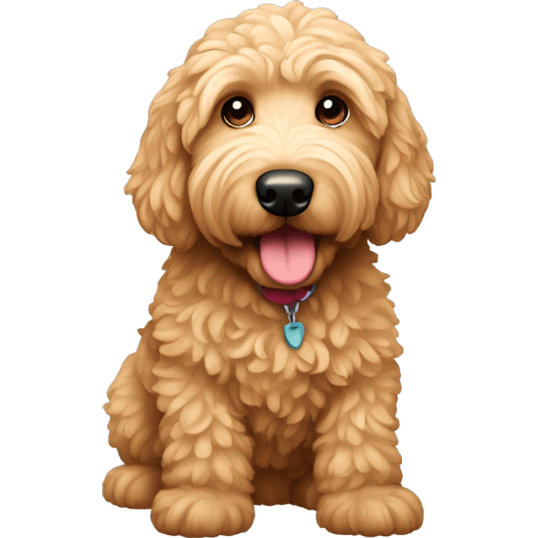 Goldendoodle  emoji