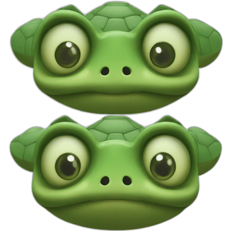 Angry Three-Headed Turtle emoji