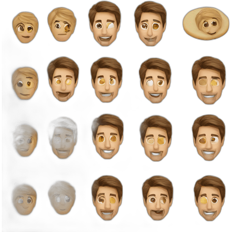 Tom Cruise makes pancakes emoji