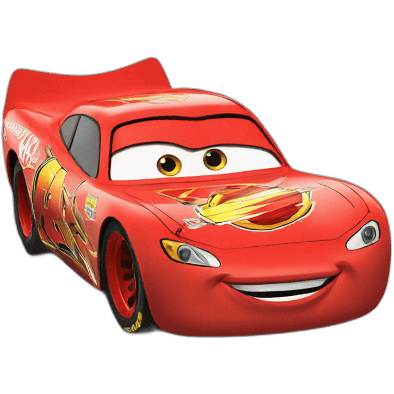 Flash McQueen emoji