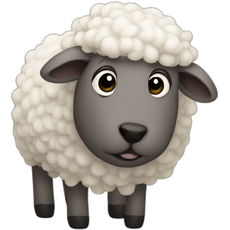 Sheepish gyilt emoji