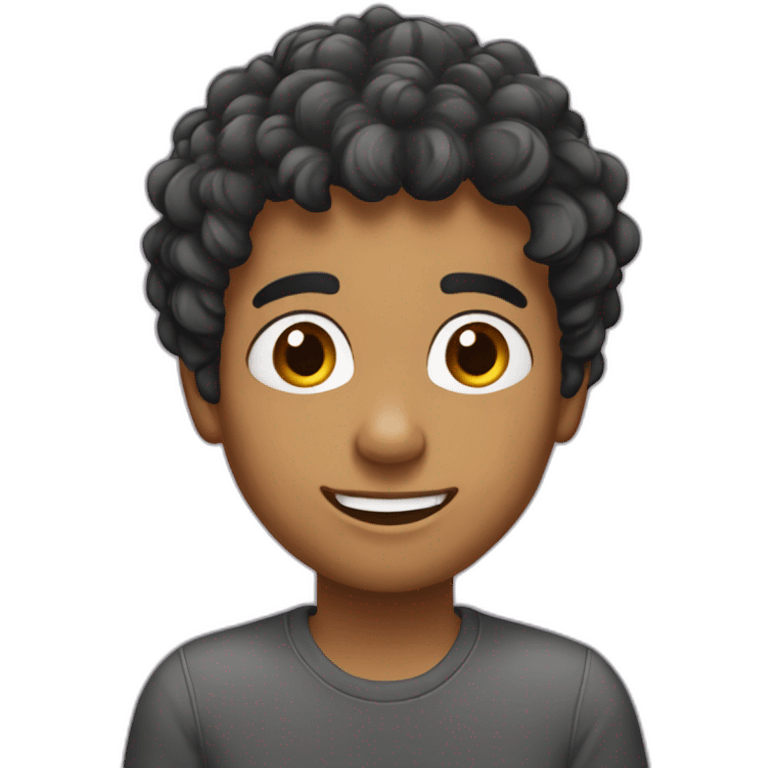 Adolescents au cheveux rasés emoji