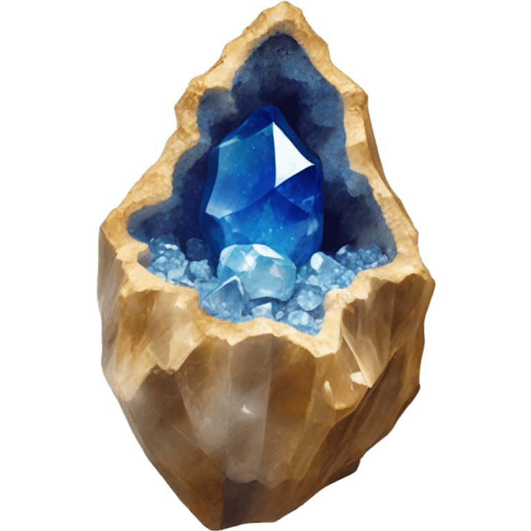 crystal geode jewellery emoji