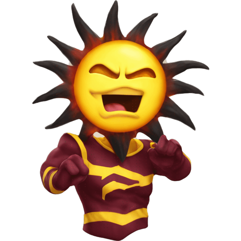 Sparky the sun devil  emoji