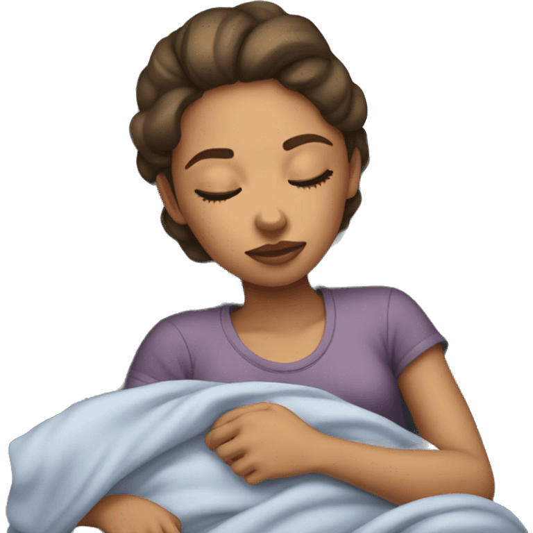 Girl slepping emoji