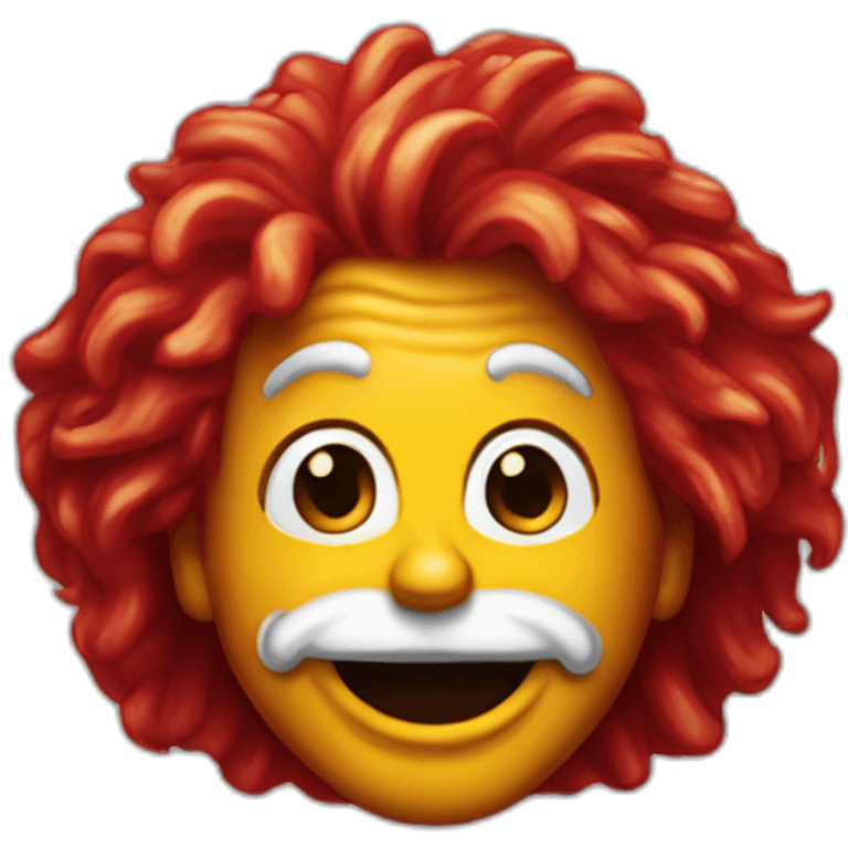 ronald mcdonald emoji