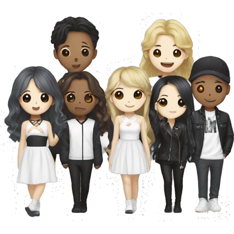 K-pop group  emoji