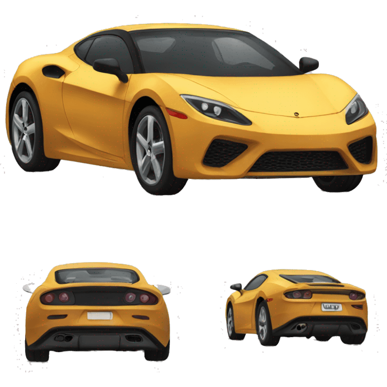 Sports car emoji