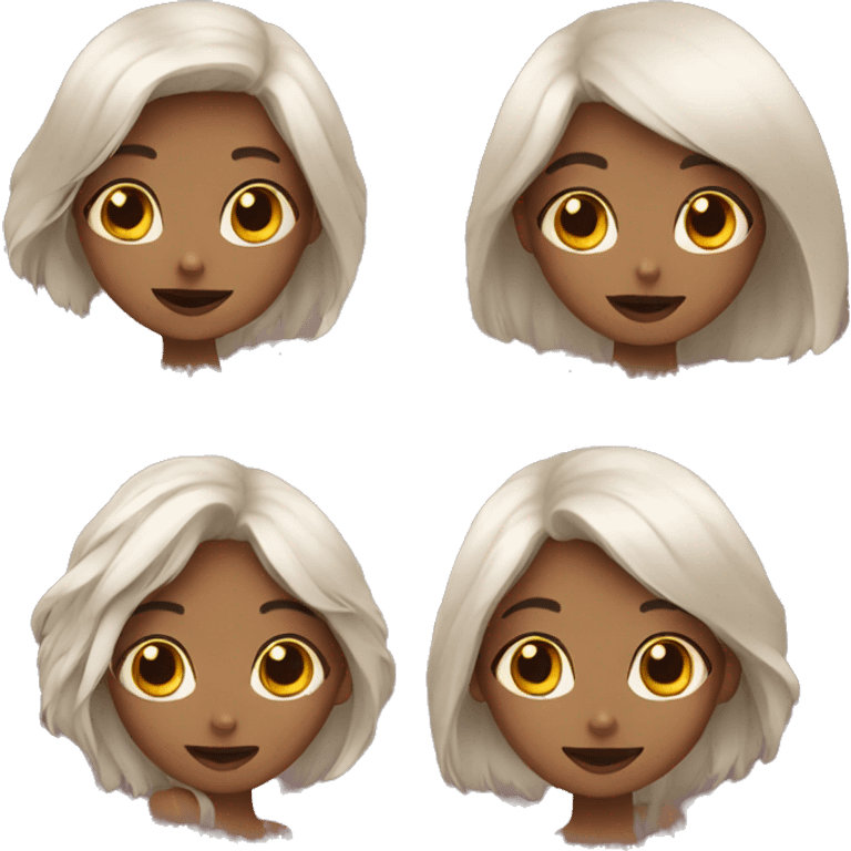 3 girls emoji