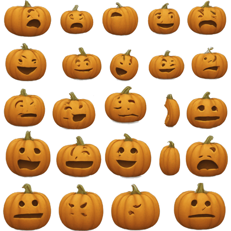 uncarved pumpkin emoji