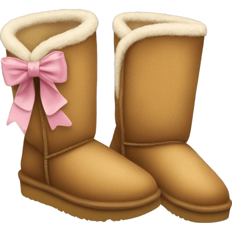 uggs with bows emoji