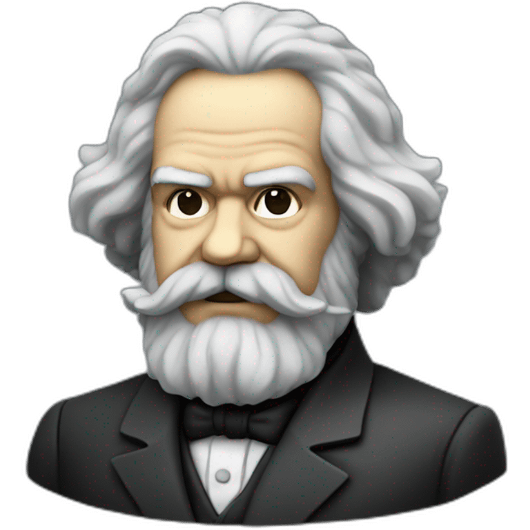 karl marx in a mech emoji