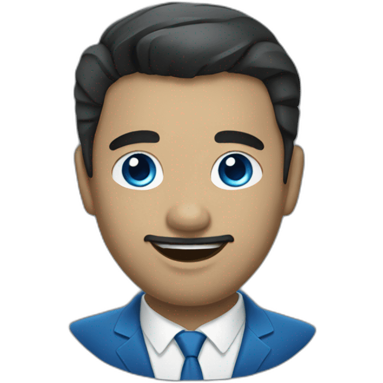 blue-tesla emoji