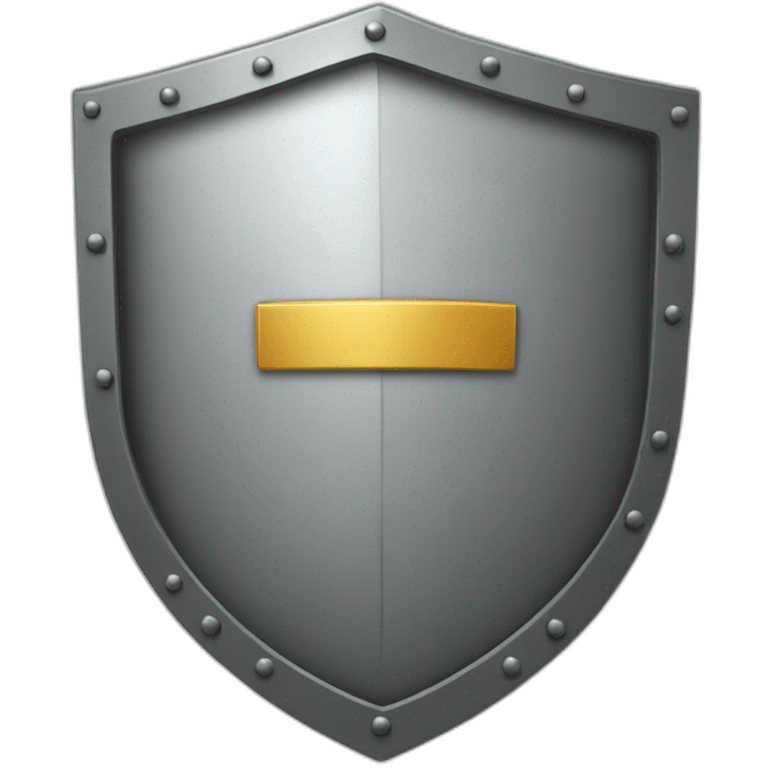 shield with notch emoji