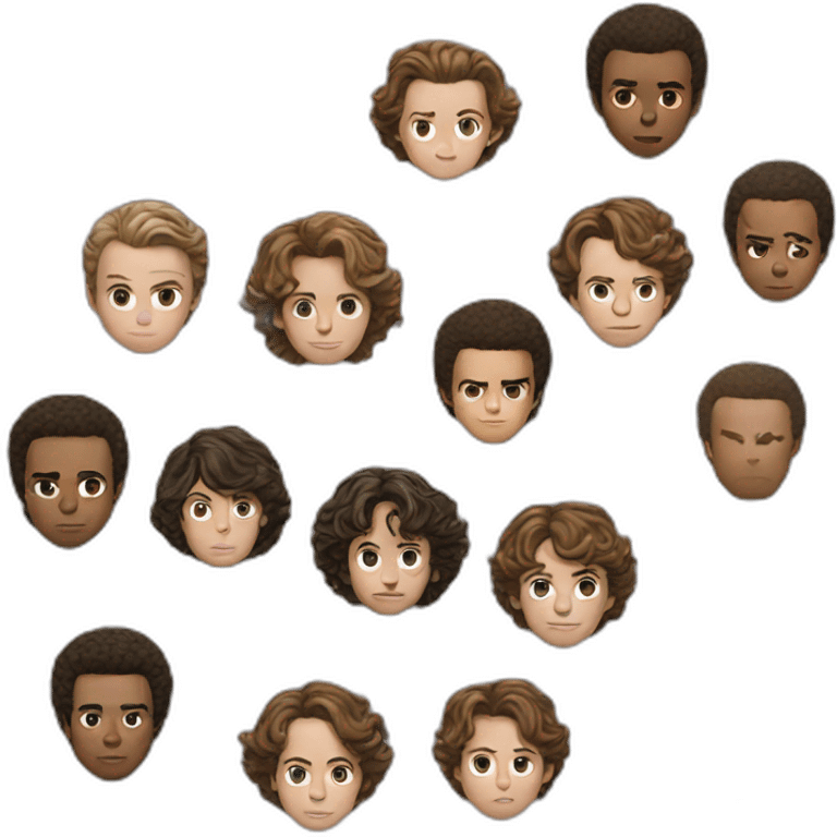 Stranger thing emoji