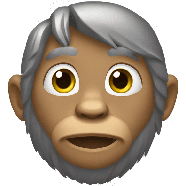 Un singe humain  emoji